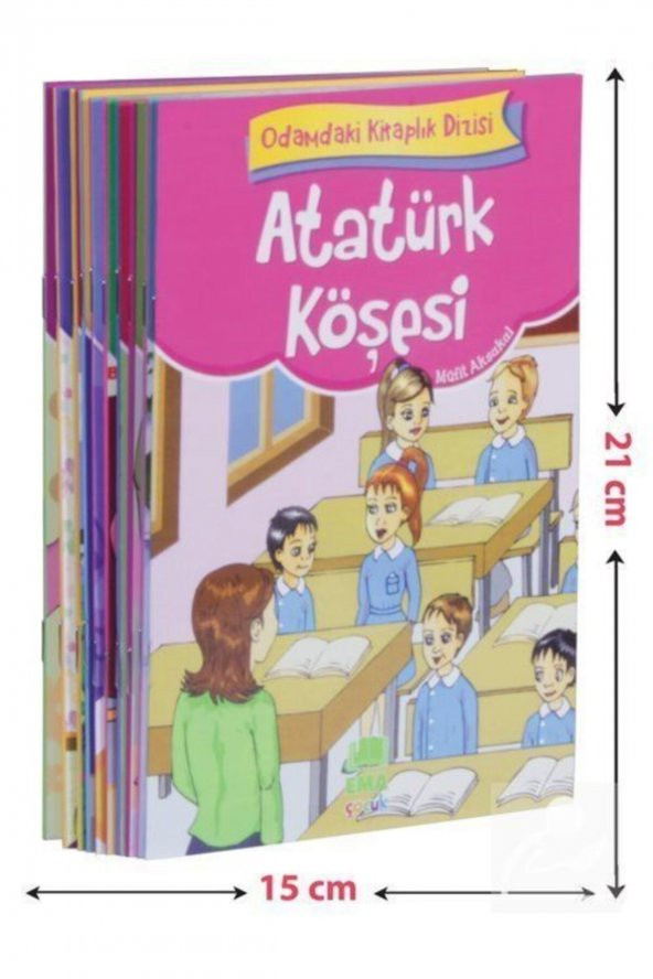 Odamdaki Kitaplık Seti 10 Kitap Takım Küçük Boy ürün görseli 1