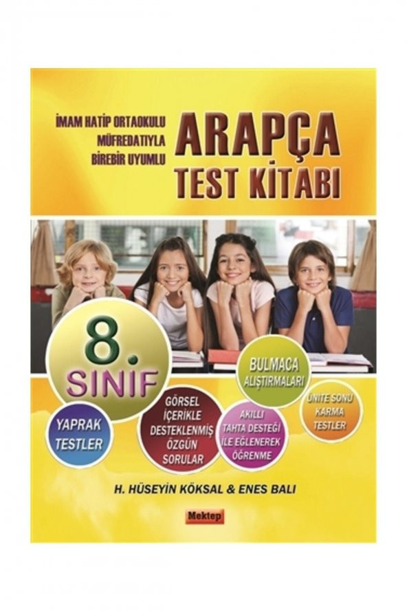 8. Sınıf Arapça Test Kitabı ürün görseli 1