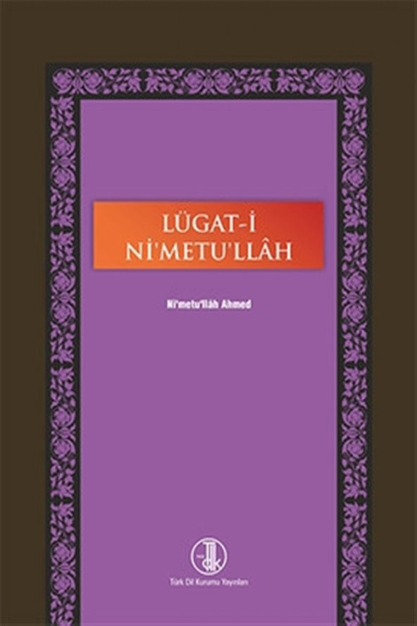 Lügat-ı Nimetullah - Nimetullah Ahmed ürün görseli 1