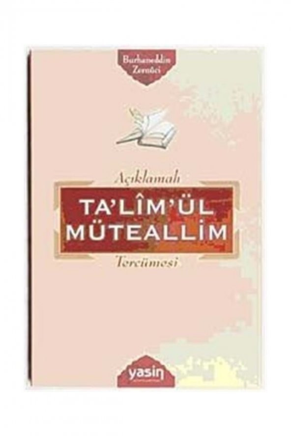 Talimül Müteallim Tercümesi ürün görseli 1