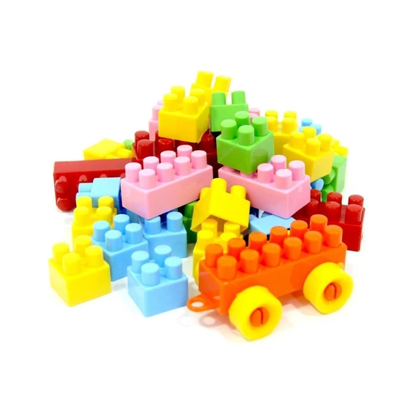 Özka Toys 48 Parça Karton Kutuda Midi Blok Eğitici Oyun Seti ürün görseli 1
