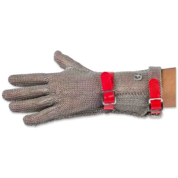 Çelik Eldiven Uzun 8 Cm Mavi (L) (EL-UZM) ürün görseli 1