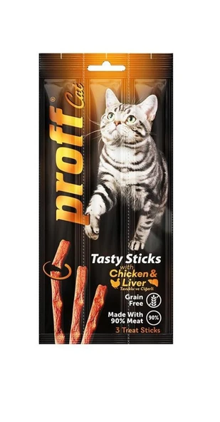 Proff Ciğerli Etli Kedi Ödül Çubuğu 3*5 GR ürün görseli 1