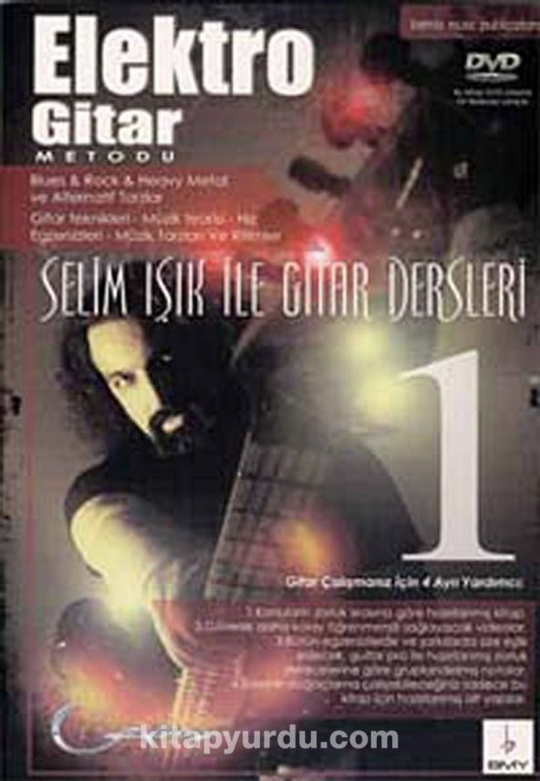 ELEKTRO GİTAR METODU 1 SELİM IŞIK ürün görseli 1