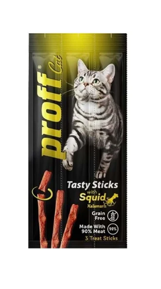 Proff Kalamarlı Kedi Ödül Çubuğu 3*5 GR ürün görseli 1