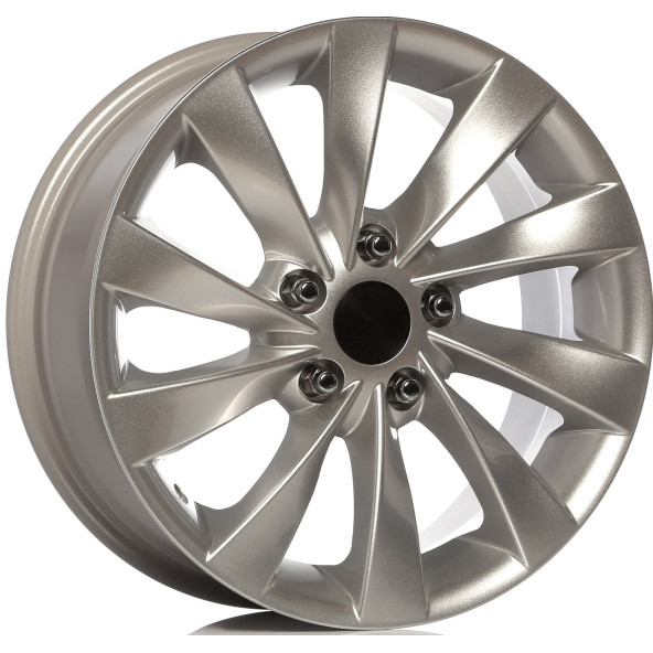 VOLKSWAGEN UYUMLU JANT W017 7.5X17 5X112 ET-45 57.1 SİLVER (4 ADET) ürün görseli 1