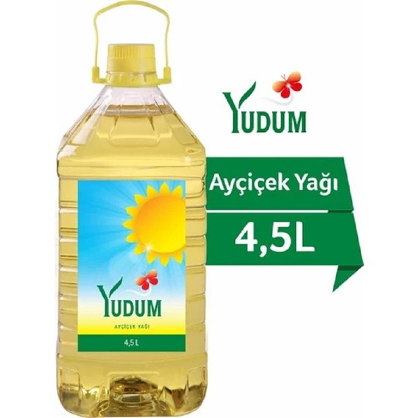 Yudum Ayçiçek Yağı 4,5 LT ürün görseli 1