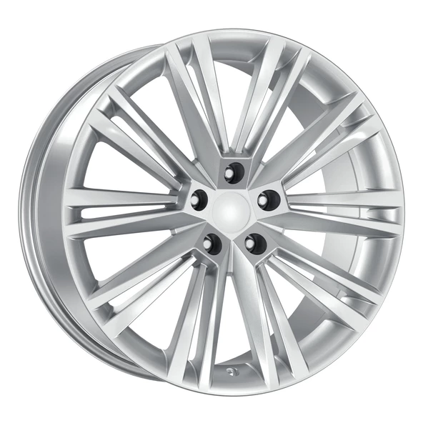 SKODA UYUMLU JANT DY1508 8X18 5X112 ET-40 57.1 SİLVER ( 4 ADET) ürün görseli 1