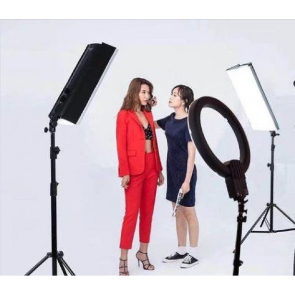 Deyatech Soft LED Ring Light ve Yemek Çekim Makyaj Çekimi Kuaför ürün görseli 1