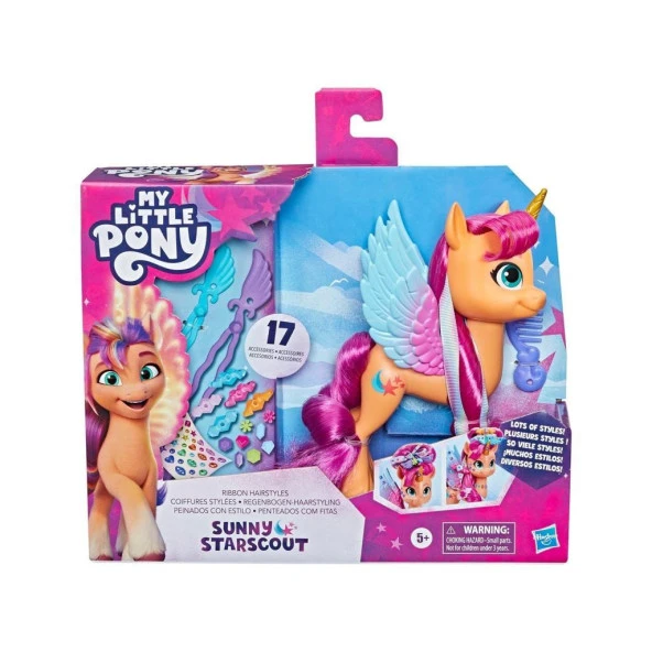 Hasbro My Little Pony Kurdele Saç Tasarımlı Sunny ürün görseli 1