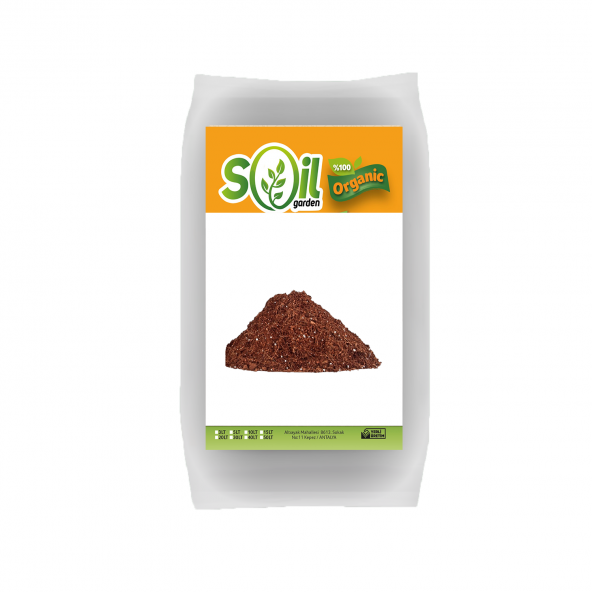 Soil garden Cocopeat Hindistan Cevizi Torfu 40 lt   perlit / vermikülit ve pomza ilaveli Özellikleri:  100  doğal zenginleştirilmiş ürün görseli 1
