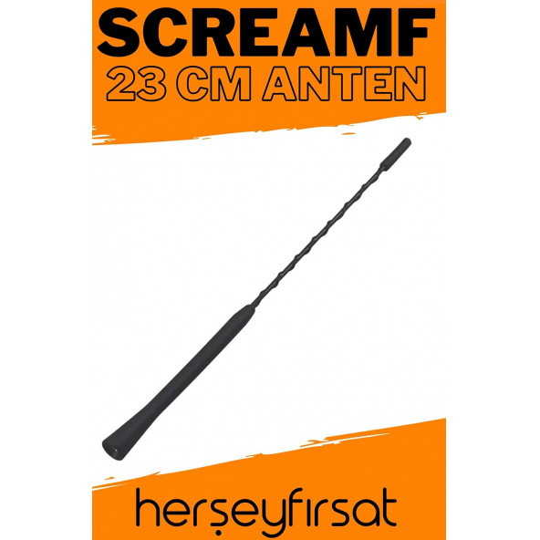 Oto 23 Cm Sport Araç Çubuk Anten - Siyah ürün görseli 1