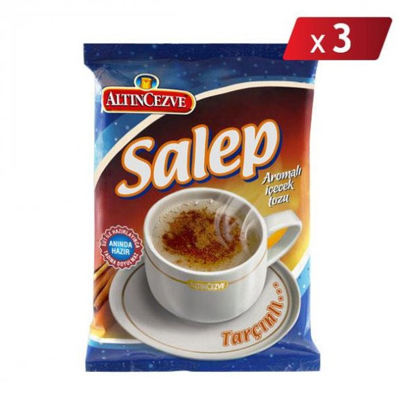 Altıncezve Sütlü Salep 250 Gr - 3LÜ PAKET ürün görseli 1