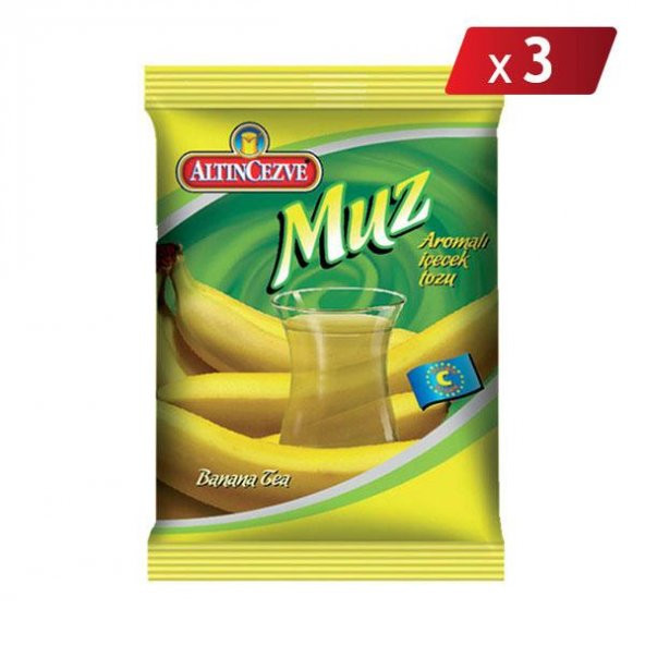 Altıncezve Muz Aromalı İçecek Tozu 250 Gr - 3LÜ PAKET ürün görseli 1