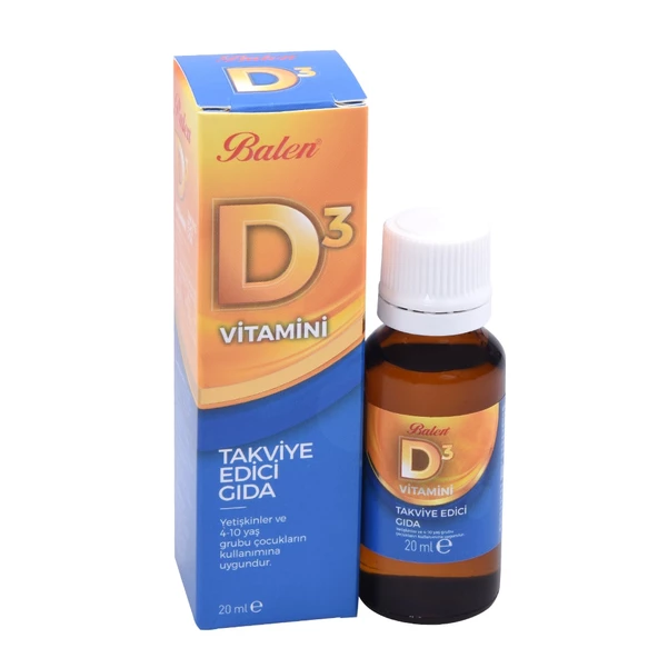 Balen D3 Vitamini 20 ml ürün görseli 1