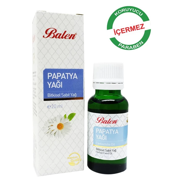 Balen Papatya Yağı 20 Ml - Resim 2