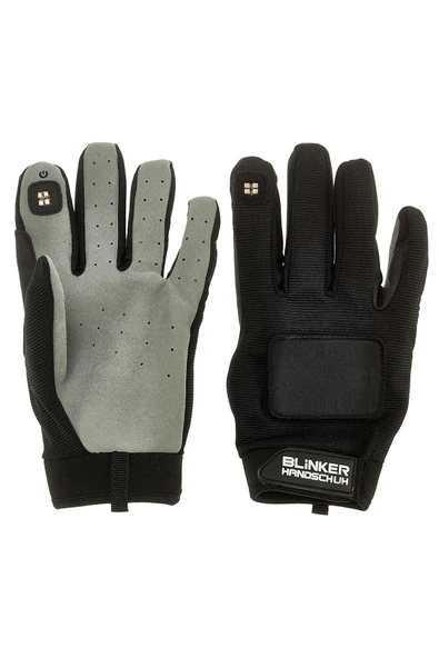 Grand Wolf GW-2835 - Blinker Sinyalli Bisikletçi Eldiven - Resim 2