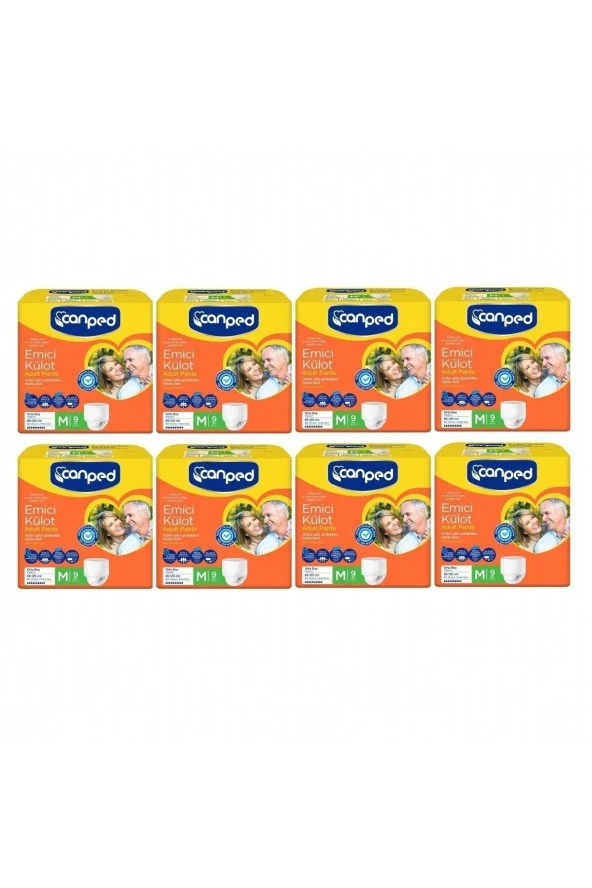 Canped Emici Külot Orta Medium 85-125 cm 72 Adet ürün görseli 1
