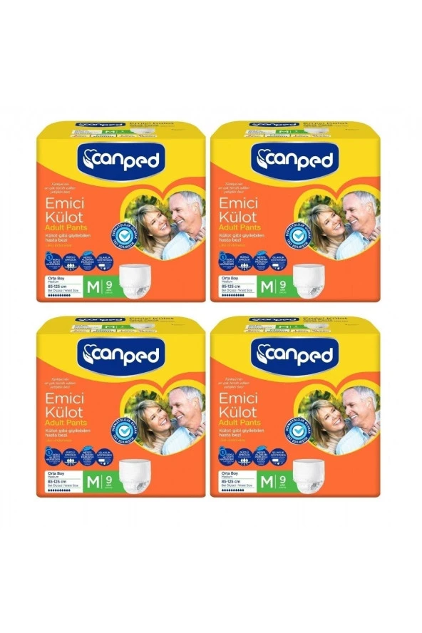 Canped Emici Külot Orta Medium 85-125 Cm 36 Adet ürün görseli 1