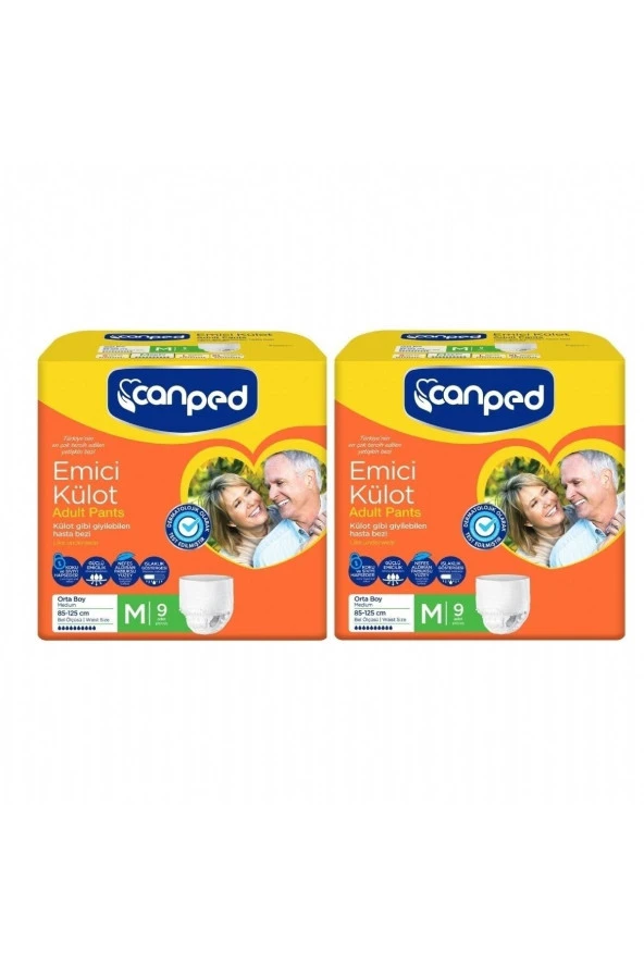 Canped Emici Külot Orta Medium 85-125 cm 18 Adet ürün görseli 1