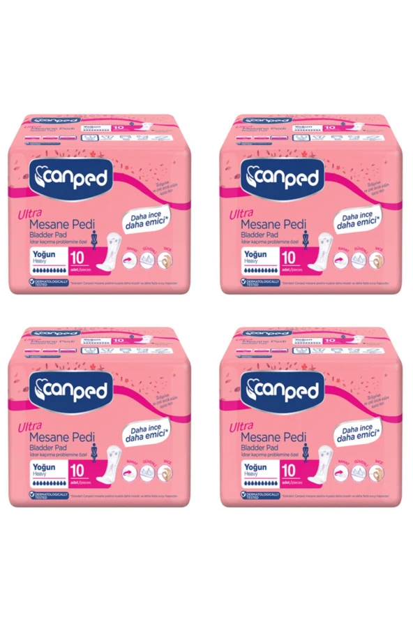 Canped 4'lü Ultra Mesane Pedi Yoğun Büyük Beden (ultra Bladder Pad Heavy Large) ürün görseli 1