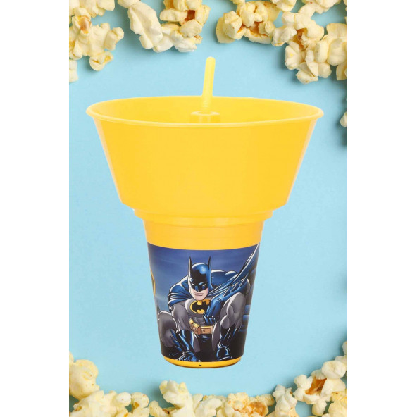 Batman Yuvarlak Mısır Kovalı Pipetli Bardak ürün görseli 1