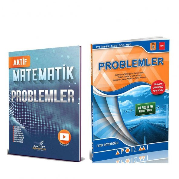 Aktif Ögrenme ve Apotemi Problemler Soru Bankası 2 Kitap Set ürün görseli 1