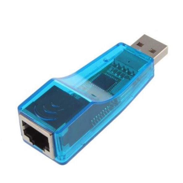 Usb To Ethernet Çevirici Dönüştürücü Adaptor internet Cat5 Rj45 ürün görseli 1