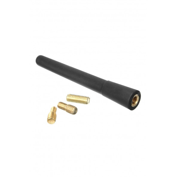 Oto 9.5 Cm Sport Araç Anten - SİYAH ürün görseli 1