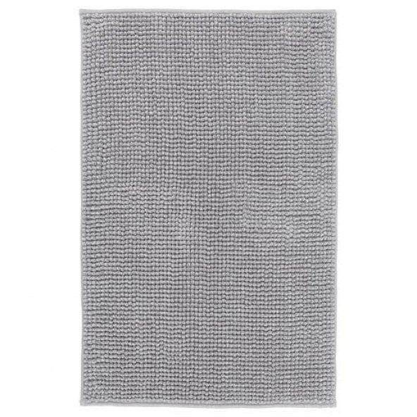 Banyo Paspası Mikrofiber Açık Gri MeridyenDukkan 50x80 Cm Mikrofiber Yumuşak Paspas ürün görseli 1