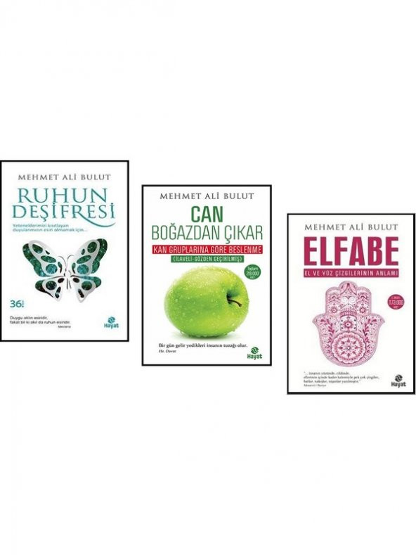 Ruhun Deşifresi , Can Boğazdan Çıkar ve Elfabe 3 Kitap Set - Mehmet Ali Bulut ürün görseli 1