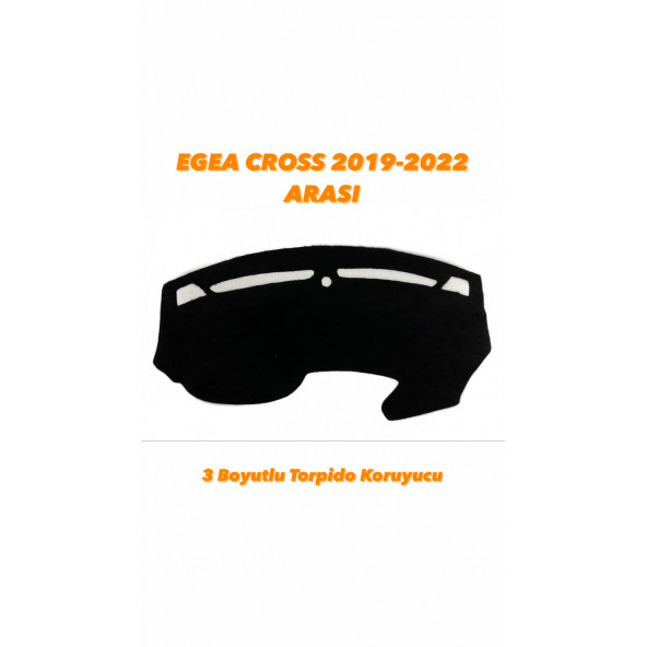 EGEA CROSS 2019-2022 ARASI 3 BOYUTLU HALI TORPİDO KORUYUCU ürün görseli 1