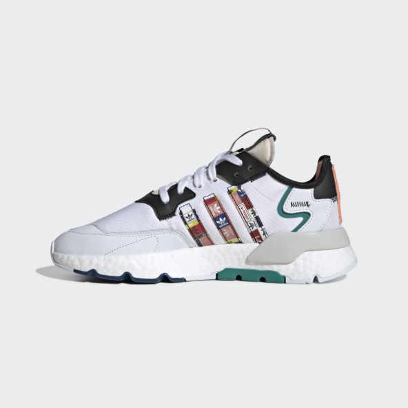 Adidas Nite Jogger Beyaz Ayakkabı (554350437) ürün görseli 1
