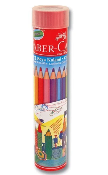 Faber-Castell Metal Tüpte Boya Kalemi 12 Renk ürün görseli 1