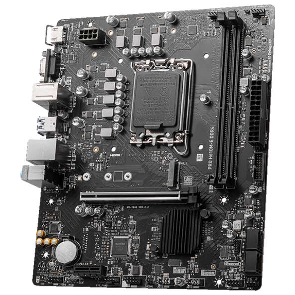 MSI PRO H610M-E DDR4 3200MHZ mATX 1700p - Resim 4