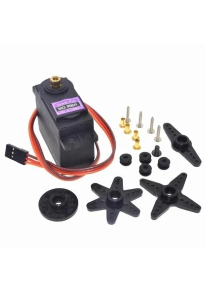 Tower Pro MG945 Metal Dişli 12kg Servo Motor ürün görseli 1