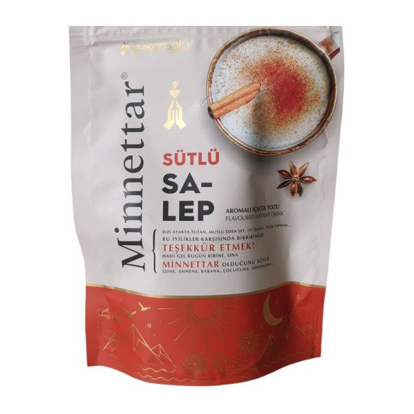 Şekeroğlu Minnettar Sütlü Salep 200 G ürün görseli 1