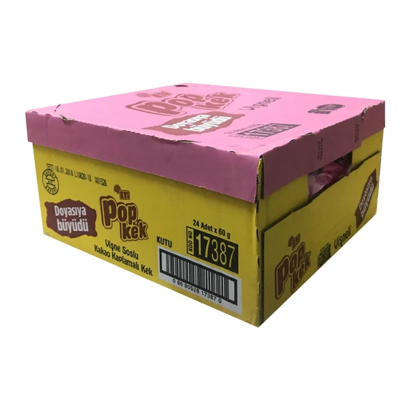 Eti Popkek Vişneli Kek 60g 24 adet ürün görseli 1