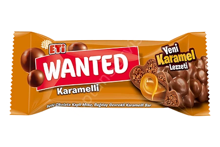 Eti Wanted Karamelli 22 Gr x 24 Adet - Resim 2