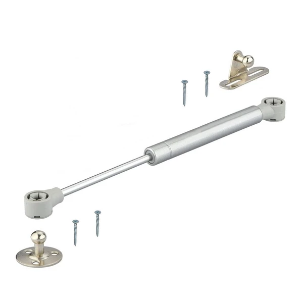 Gazlı Amortisör Piston 120 N Kalkar Dolap Kapakları için 27 cm Gri ürün görseli 1
