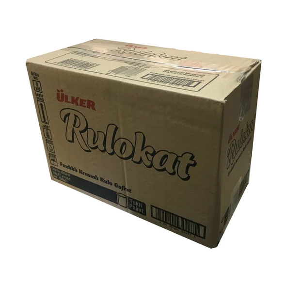 Ülker Rulokat Fındık Kremalı Gofret 170 gr 6 adet ürün görseli 1