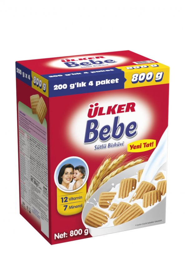 Ülker Bebe Bisküvi 800 gr ürün görseli 1