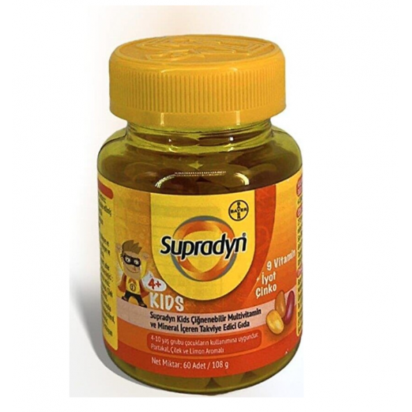Supradyn Kids 60 Tablet ürün görseli 1
