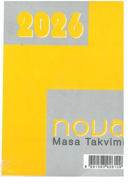 Nova Masa Takvimi Blok 2026 ürün görseli 1