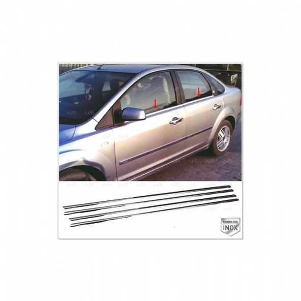 FORD FOCUS 2 KROM CAM ÇITASI P. ÇELİK - Resim 4