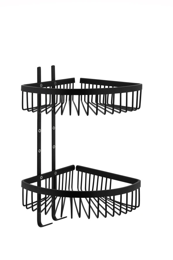 VitrA Base 400 İkili Süngerlik Mat Siyah A4416036 ürün görseli 1
