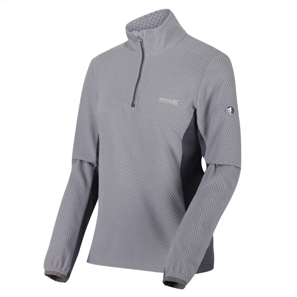 Regatta Highton Half Zip Kadın Polar-GRİ ürün görseli 1