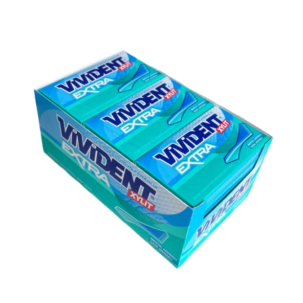 Vivident Cüzdan Extra Nane Aromalı Sakız 18 adet ürün görseli 1