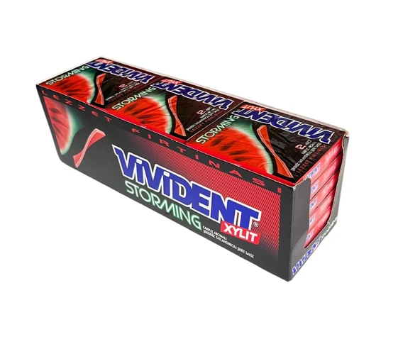 Vivident Storming Karpuz Aromalı Sakız 33 gr 18 Adet ürün görseli 1