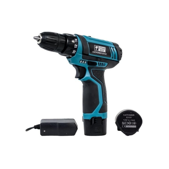 Catpower E5101 Vidalama Çift Akülü Li-ion 12V 1.3 Ah Akü - CATE5101 ürün görseli 1